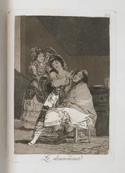 Platte aus Los Caprichos, 1797-1798